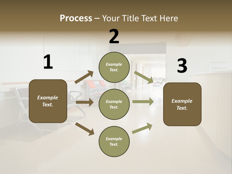 Empty Area Nurse Station PowerPoint Template