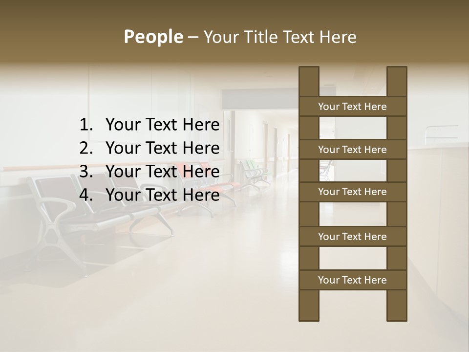 Empty Area Nurse Station PowerPoint Template