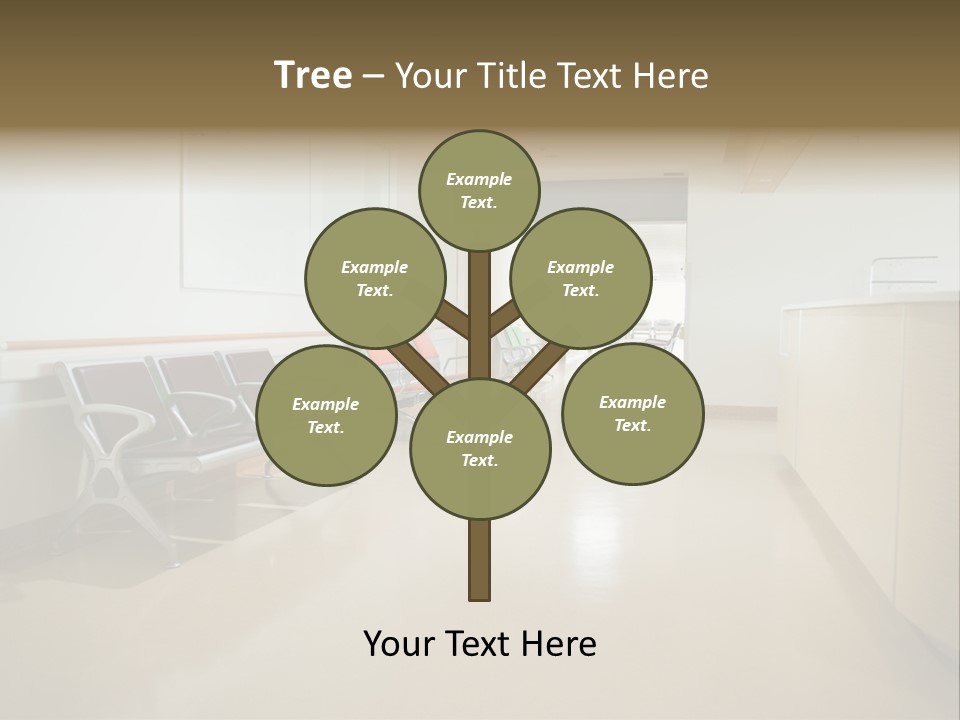 Empty Area Nurse Station PowerPoint Template