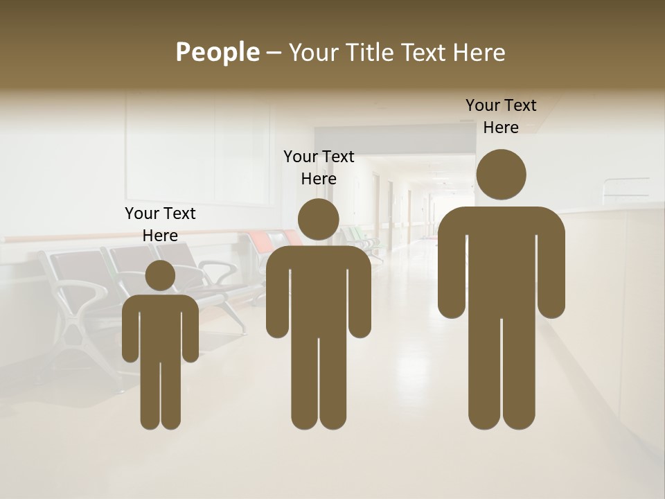 Empty Area Nurse Station PowerPoint Template