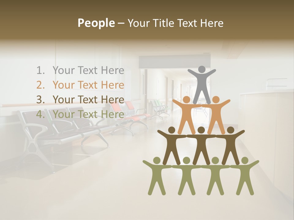 Empty Area Nurse Station PowerPoint Template