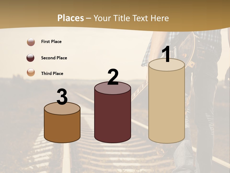 Rural Artistic Man PowerPoint Template