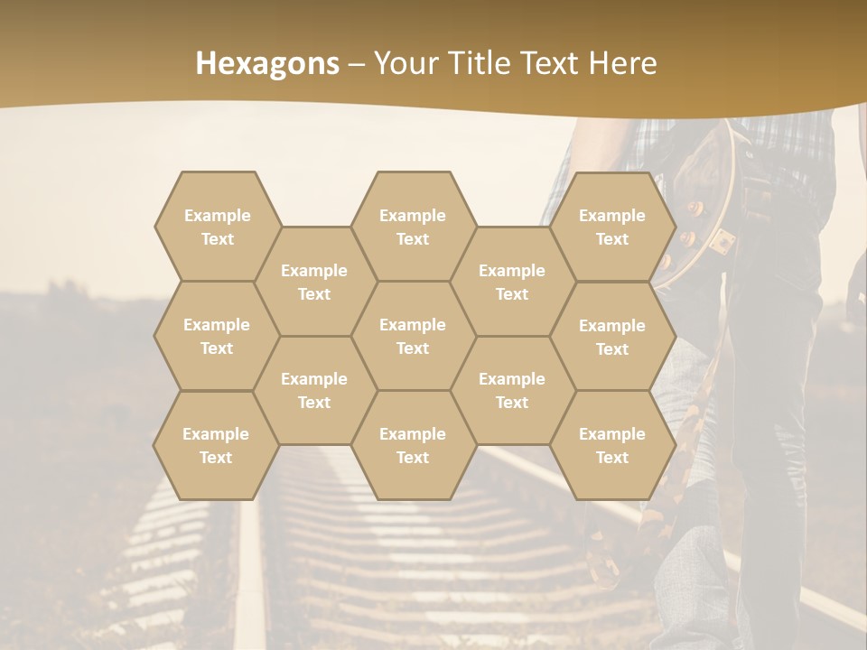 Rural Artistic Man PowerPoint Template