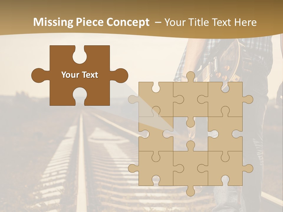 Rural Artistic Man PowerPoint Template