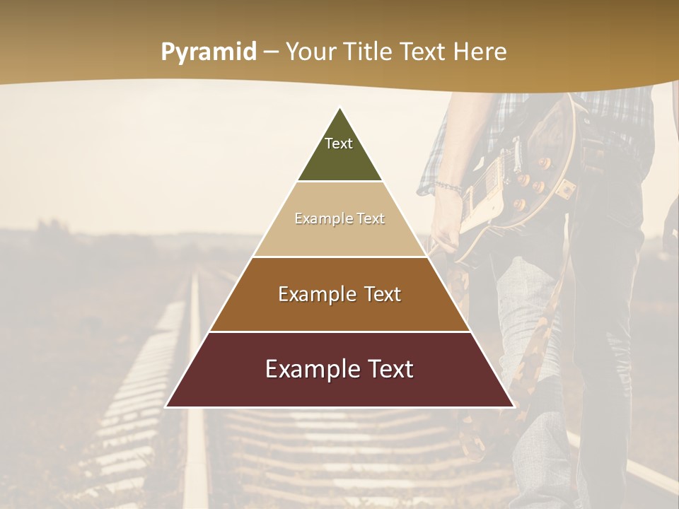 Rural Artistic Man PowerPoint Template