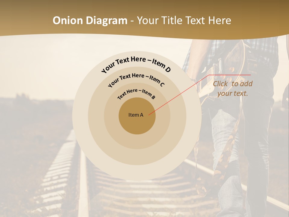 Rural Artistic Man PowerPoint Template