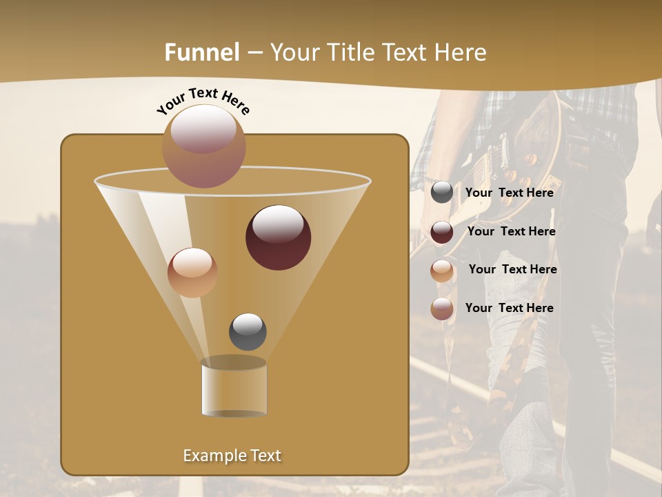Rural Artistic Man PowerPoint Template