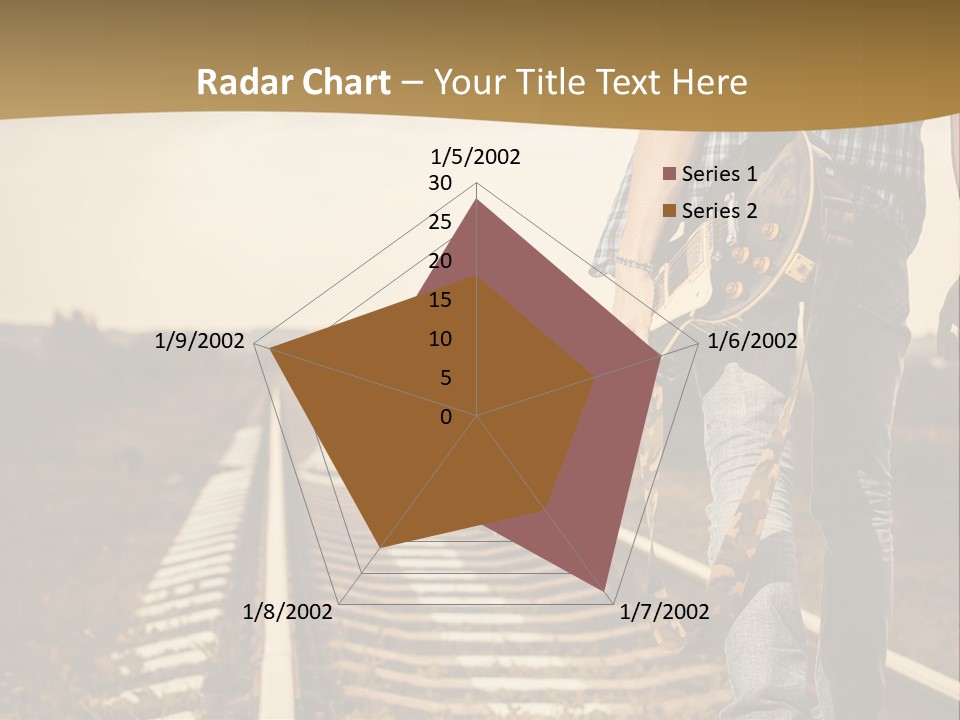 Rural Artistic Man PowerPoint Template