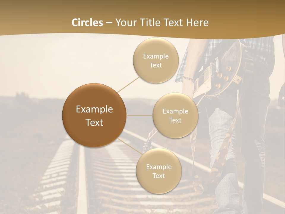 Rural Artistic Man PowerPoint Template