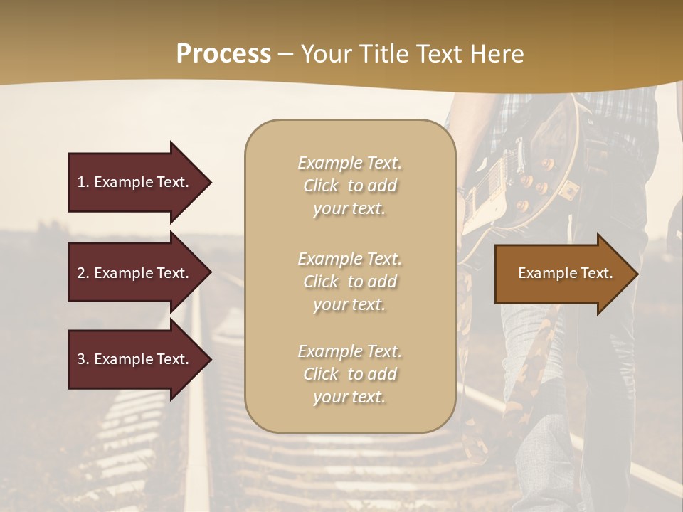 Rural Artistic Man PowerPoint Template