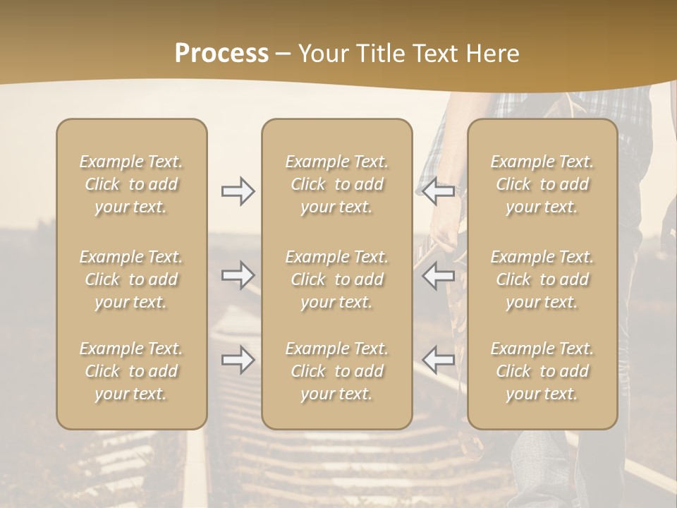 Rural Artistic Man PowerPoint Template