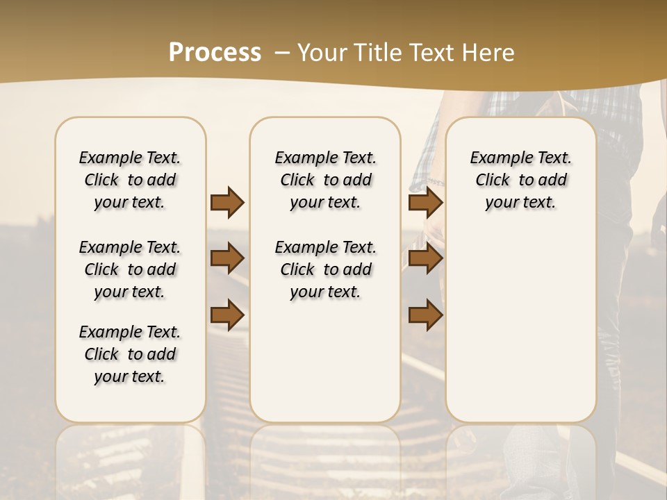 Rural Artistic Man PowerPoint Template