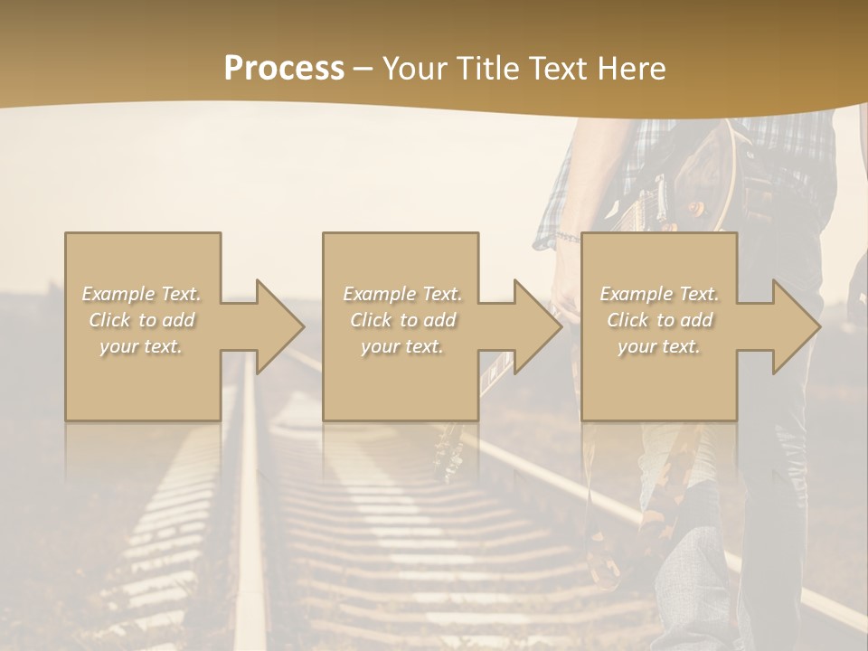 Rural Artistic Man PowerPoint Template