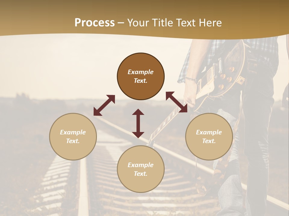 Rural Artistic Man PowerPoint Template