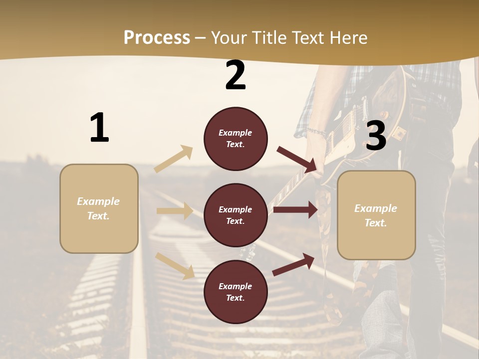 Rural Artistic Man PowerPoint Template