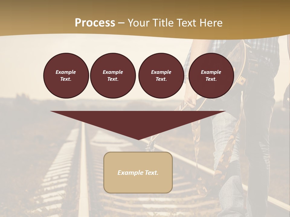 Rural Artistic Man PowerPoint Template