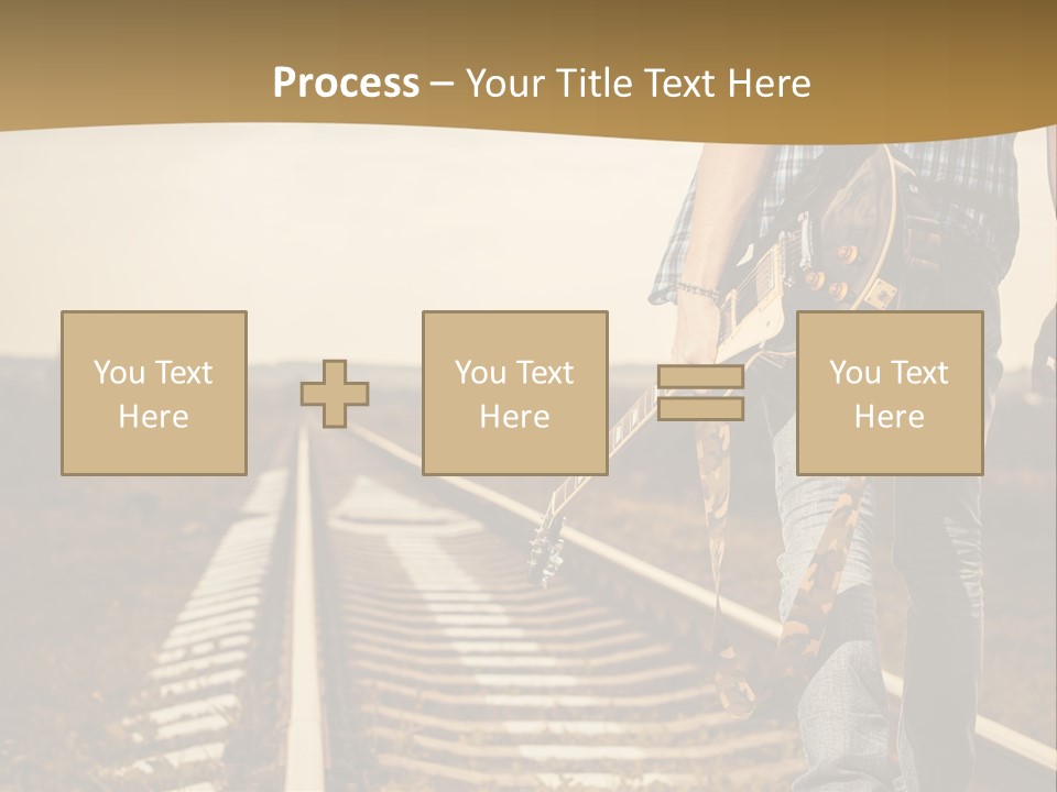 Rural Artistic Man PowerPoint Template
