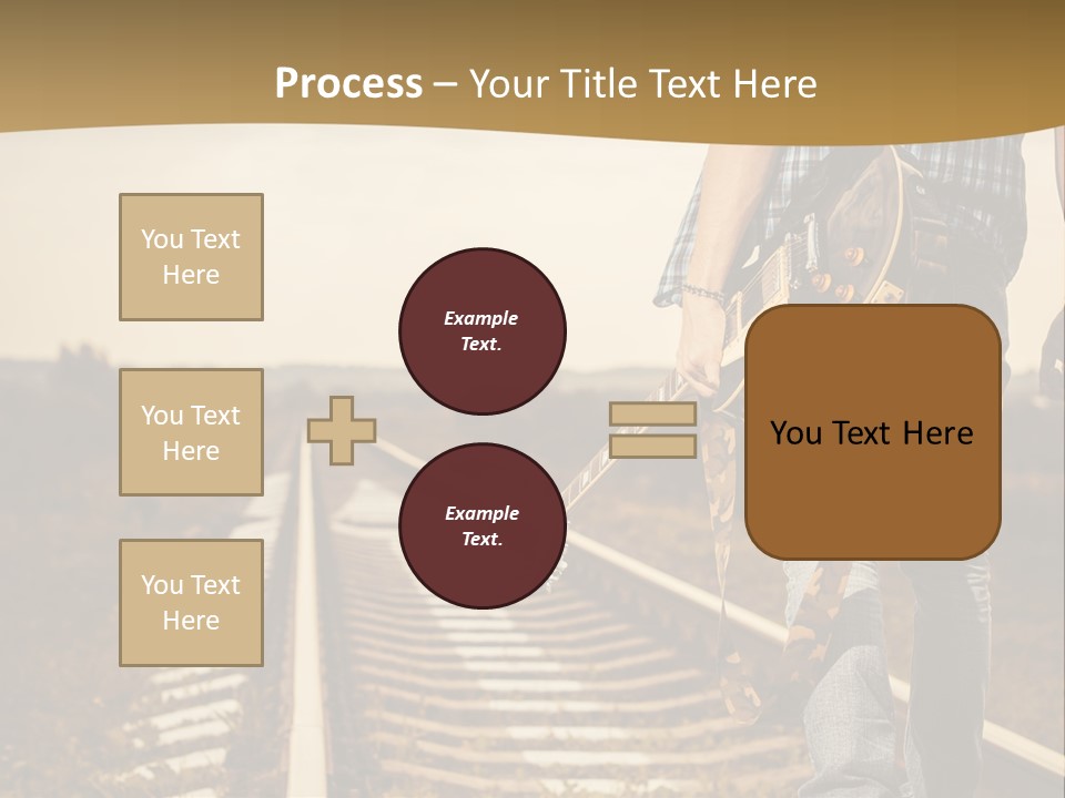 Rural Artistic Man PowerPoint Template