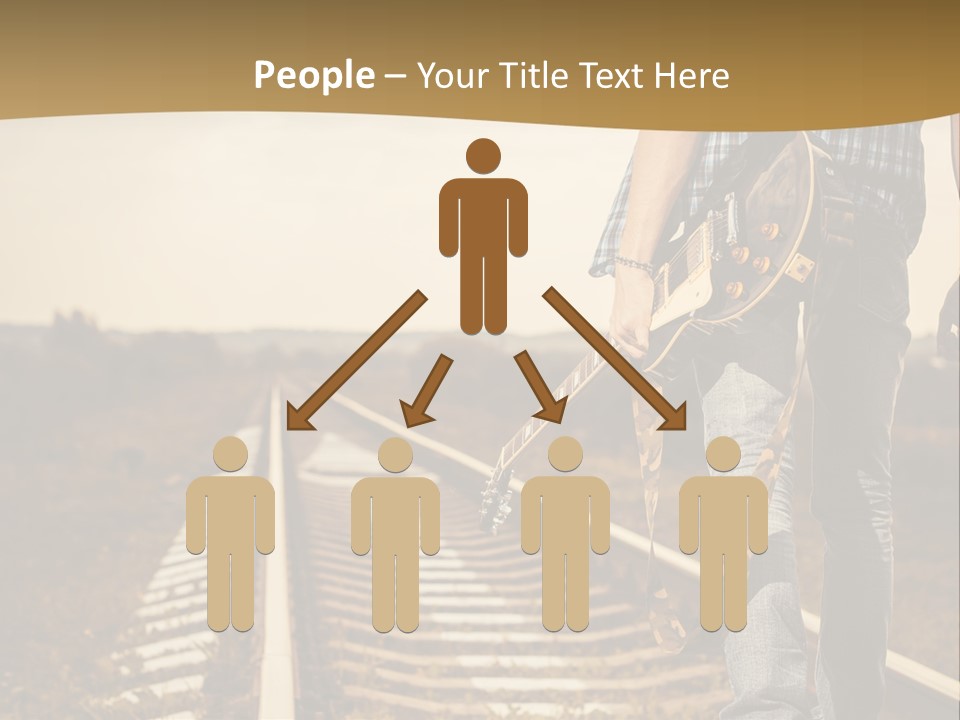 Rural Artistic Man PowerPoint Template