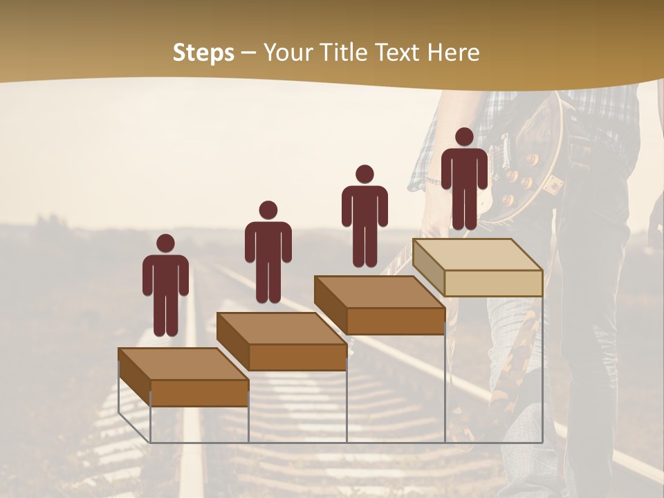 Rural Artistic Man PowerPoint Template