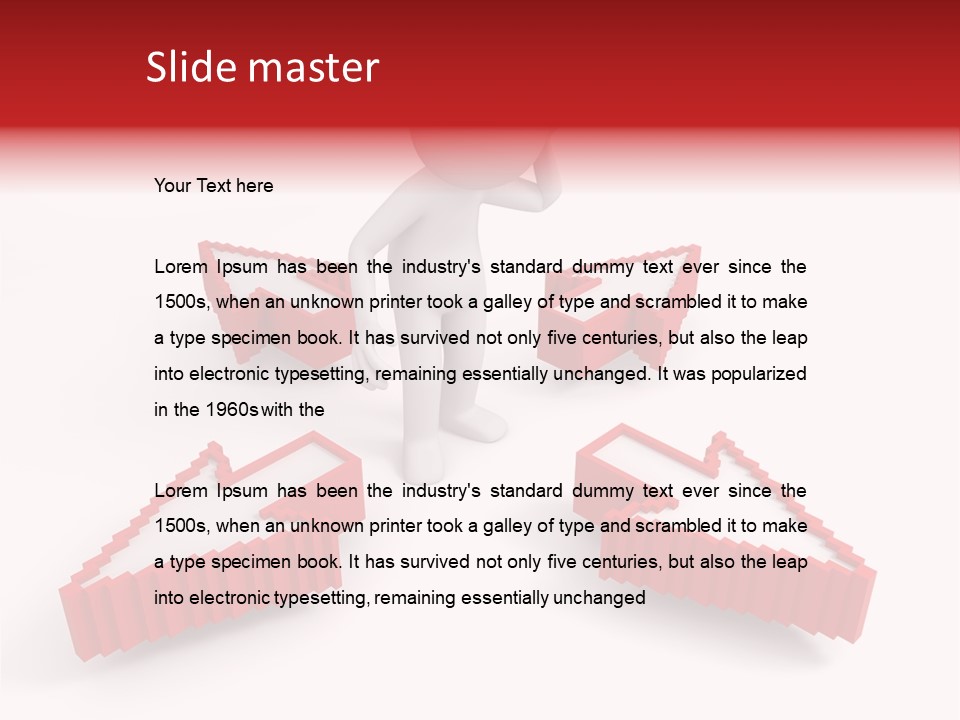 Character Icon Isolated PowerPoint Template