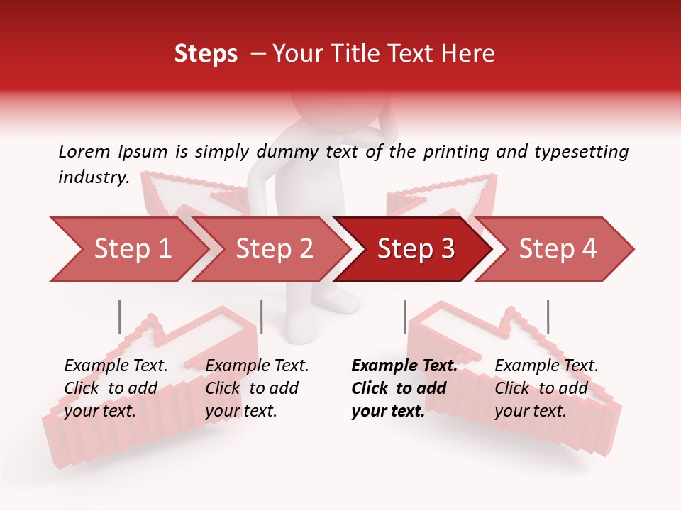 Character Icon Isolated PowerPoint Template