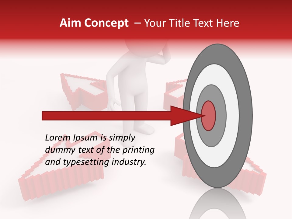 Character Icon Isolated PowerPoint Template