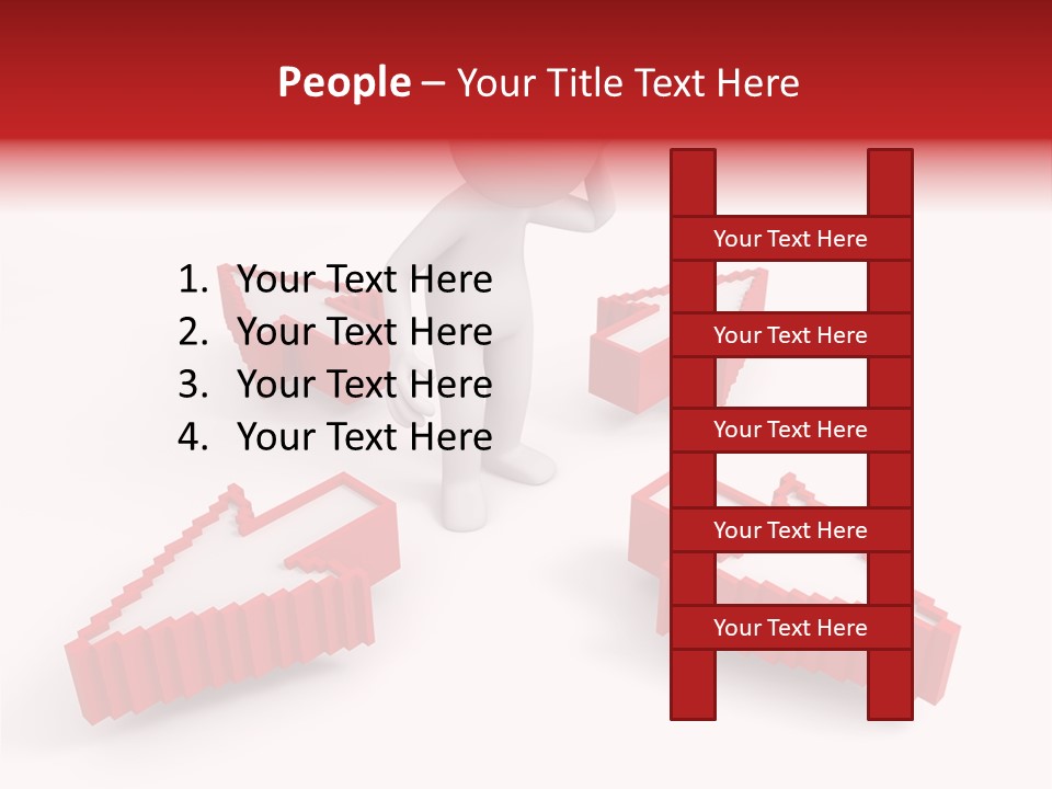 Character Icon Isolated PowerPoint Template
