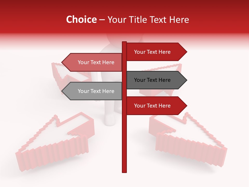 Character Icon Isolated PowerPoint Template