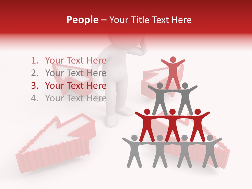 Character Icon Isolated PowerPoint Template