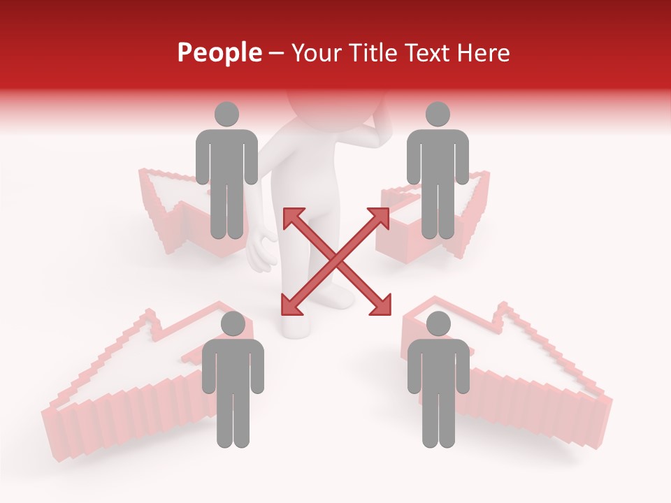 Character Icon Isolated PowerPoint Template