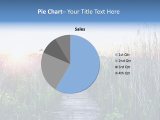 Natural Sun Sunset PowerPoint Template