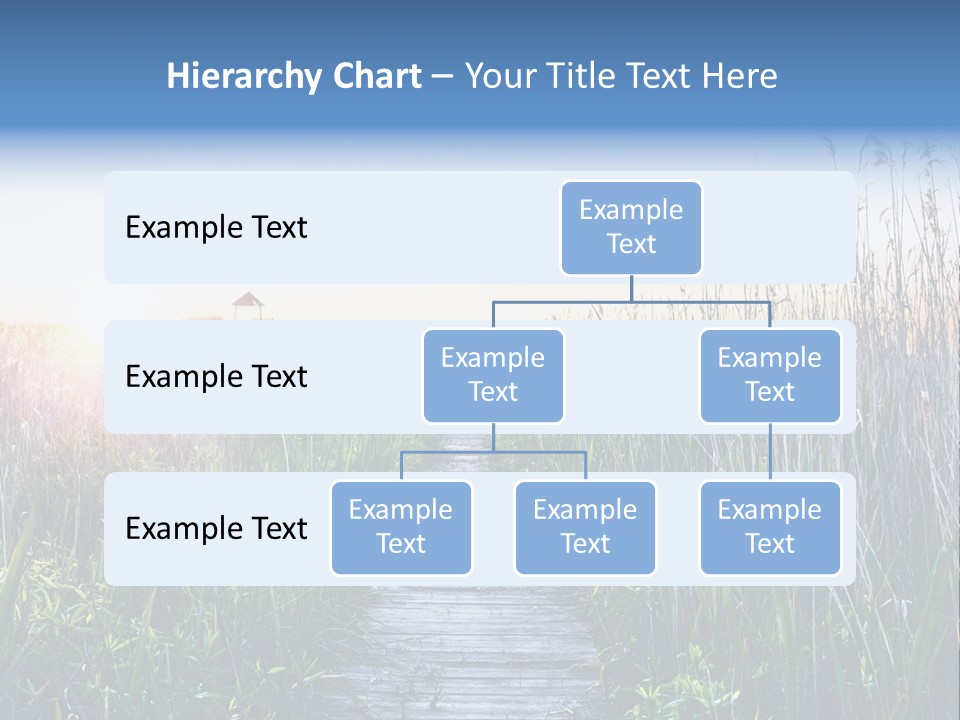 Natural Sun Sunset PowerPoint Template