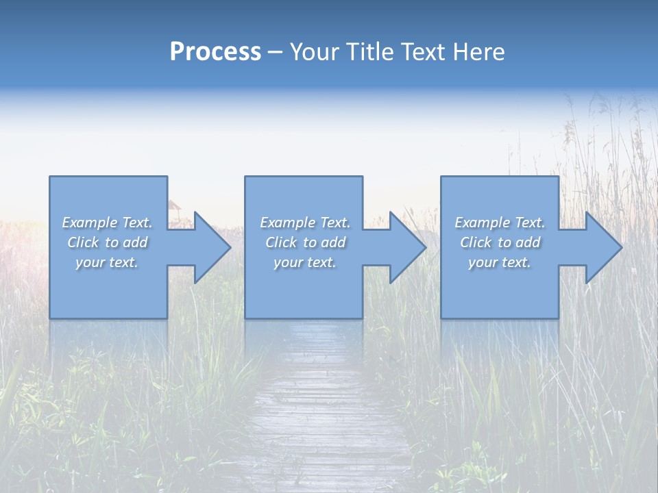 Natural Sun Sunset PowerPoint Template