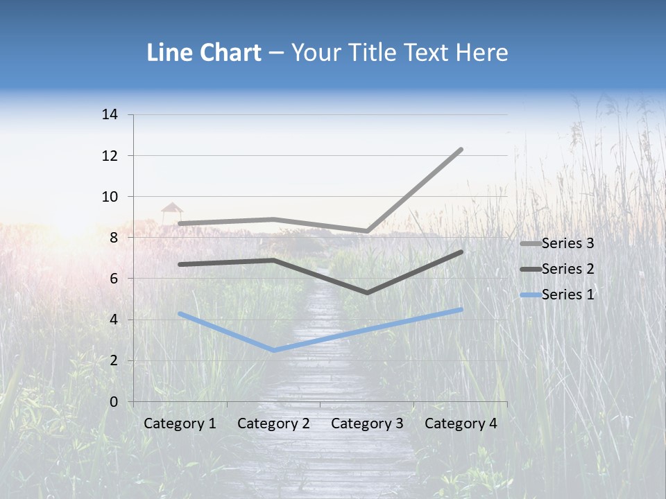 Natural Sun Sunset PowerPoint Template