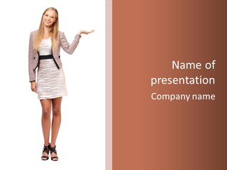 Lifestyle Modern Caucasian PowerPoint Template