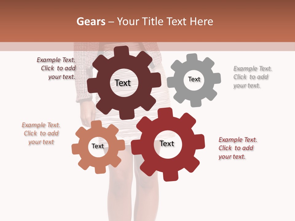 Lifestyle Modern Caucasian PowerPoint Template