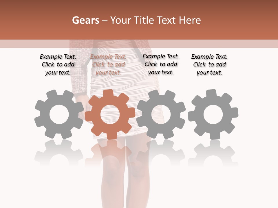 Lifestyle Modern Caucasian PowerPoint Template