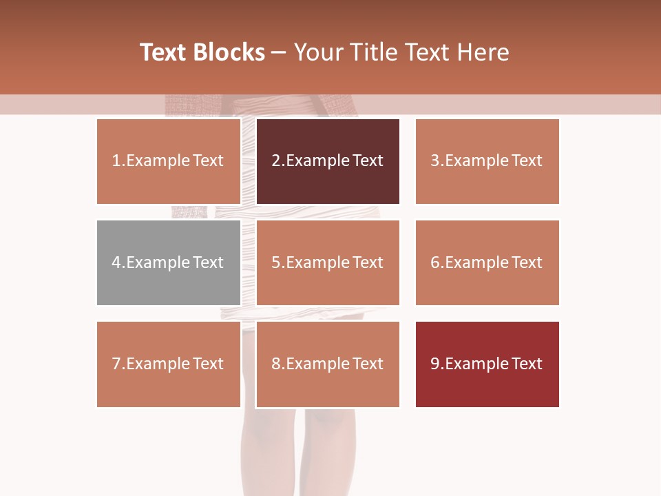 Lifestyle Modern Caucasian PowerPoint Template