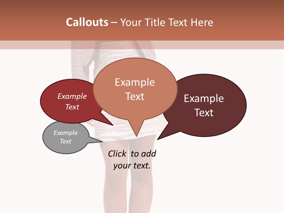 Lifestyle Modern Caucasian PowerPoint Template