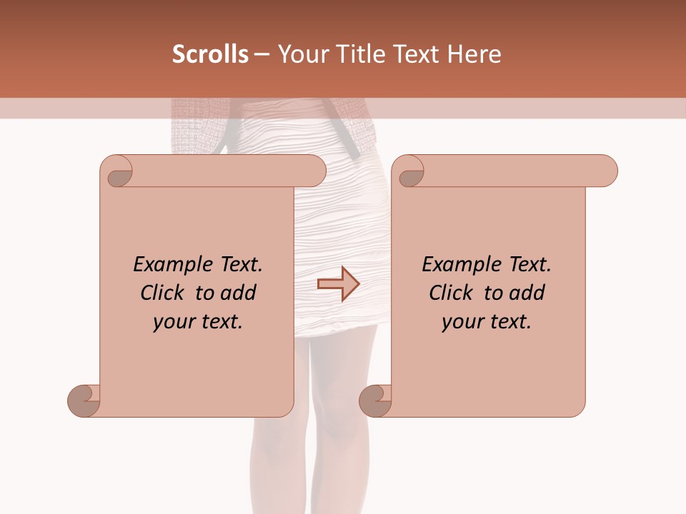 Lifestyle Modern Caucasian PowerPoint Template