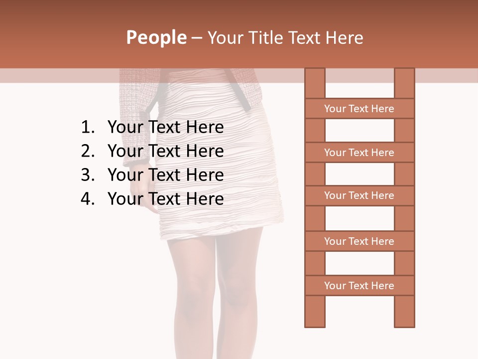 Lifestyle Modern Caucasian PowerPoint Template