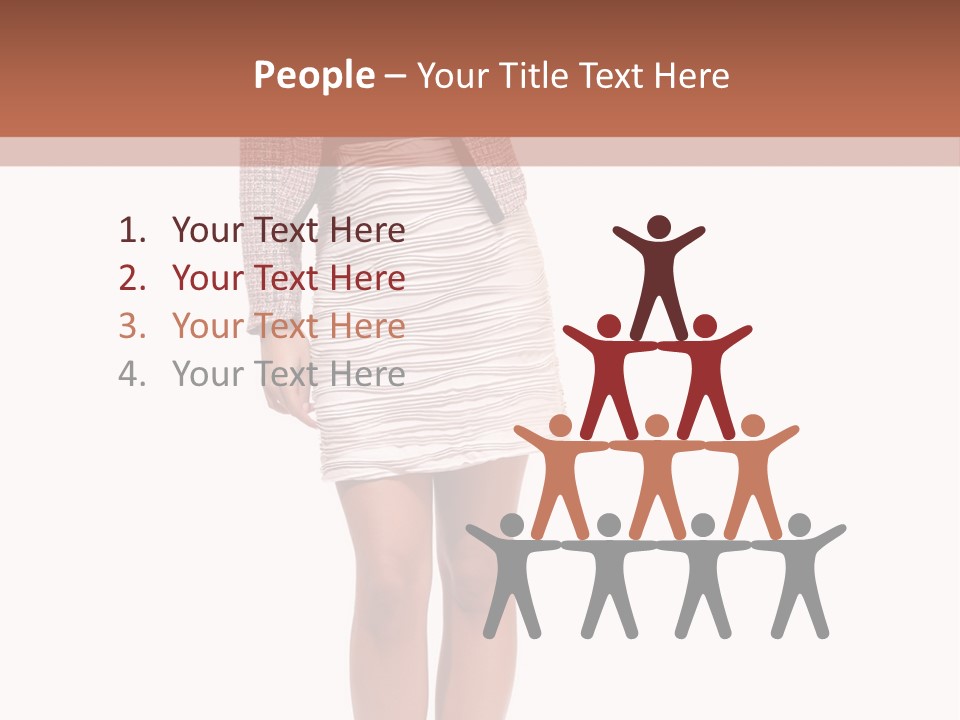 Lifestyle Modern Caucasian PowerPoint Template