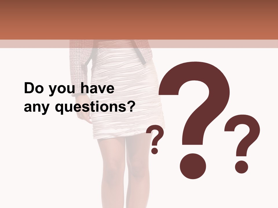 Lifestyle Modern Caucasian PowerPoint Template