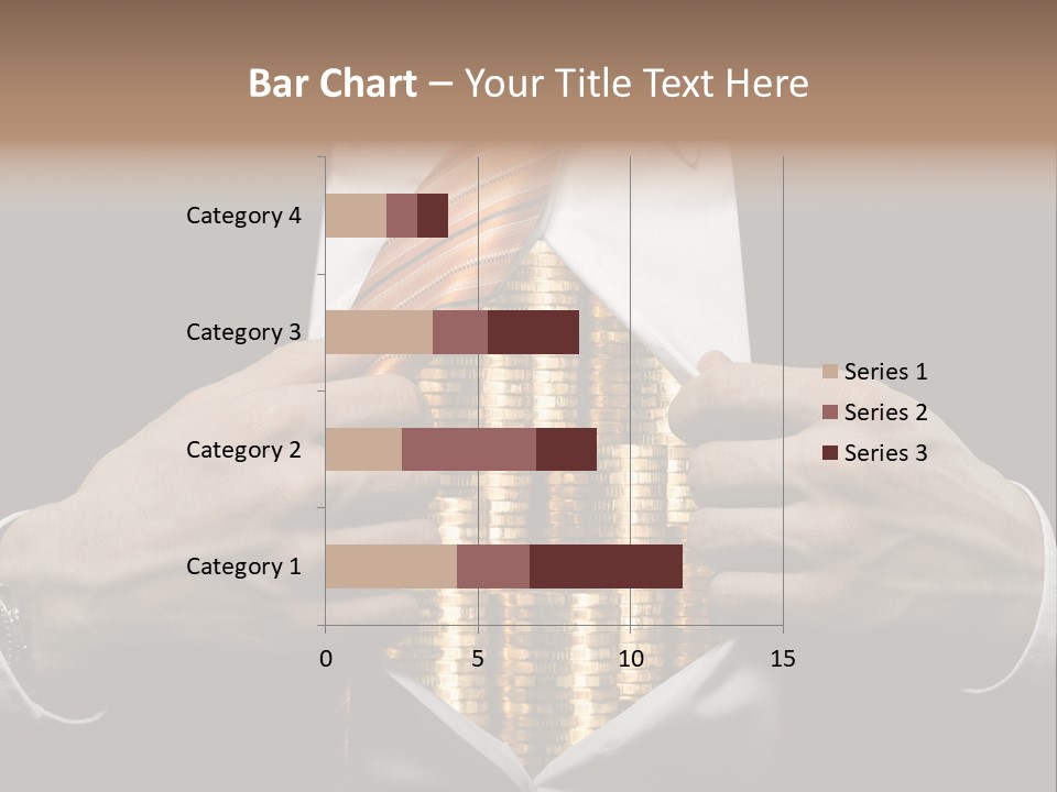 Click Pushing Silhouette PowerPoint Template