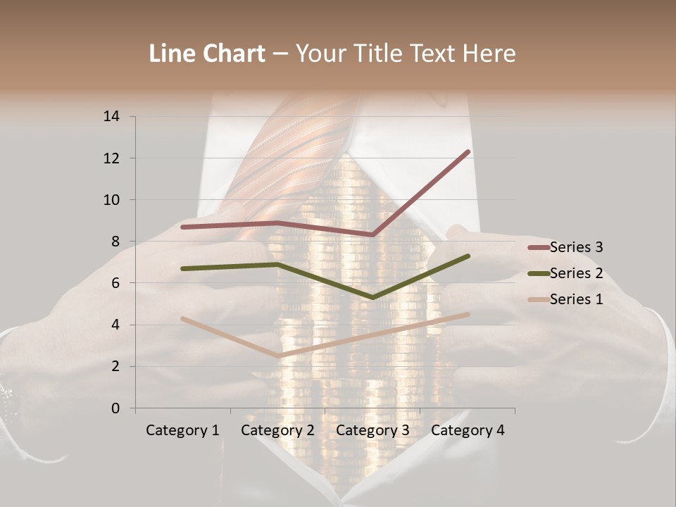 Click Pushing Silhouette PowerPoint Template
