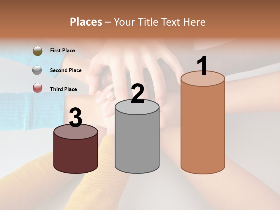 Group Happy Teen PowerPoint Template