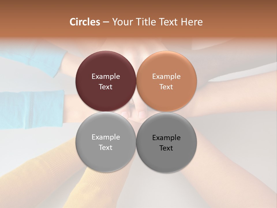 Group Happy Teen PowerPoint Template