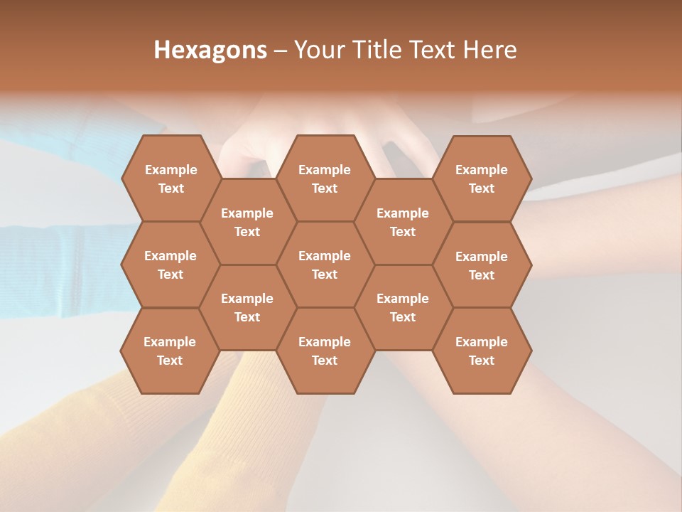 Group Happy Teen PowerPoint Template