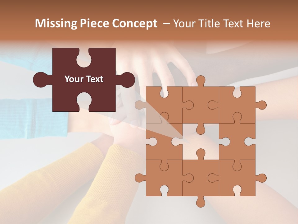 Group Happy Teen PowerPoint Template